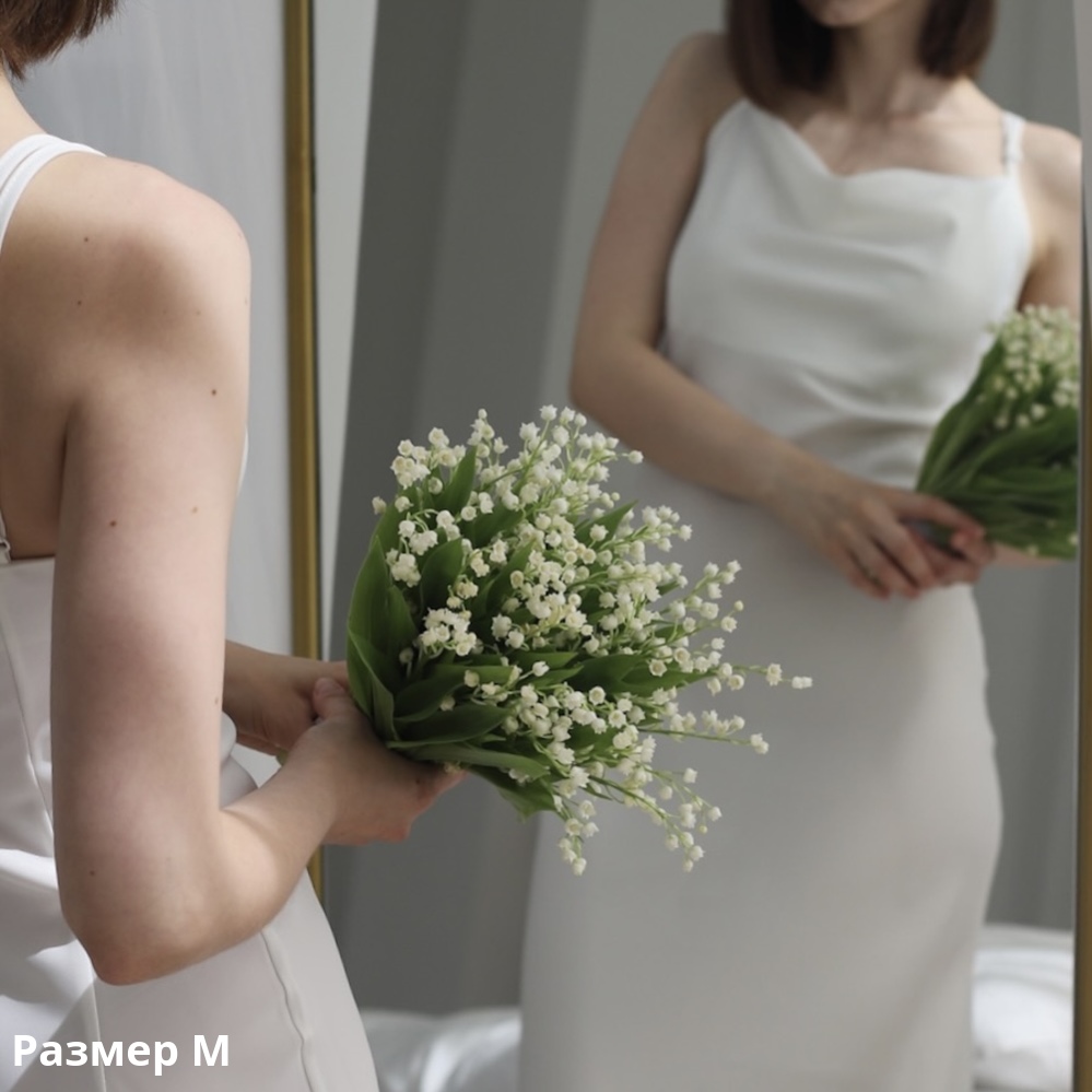 Bridal bouquet of Lilies of the Valley – Order Flower Delivery to Moscow